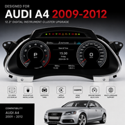 Audi A4 12.3" Digital Instrument Cluster 2009–2012 – product image 2 | Forza Performance