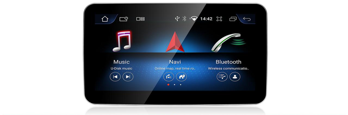 Mercedes-Benz SLK Freestanding Android Screen – product view