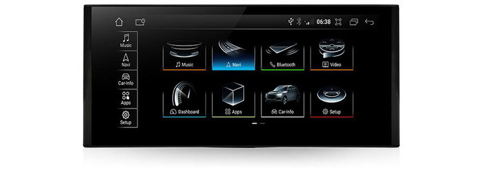 Audi A1 freestanding Android screen 8.8" – product view