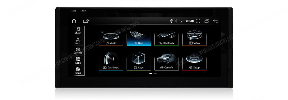 Audi A3 freestanding Android screen 10.25" – product view