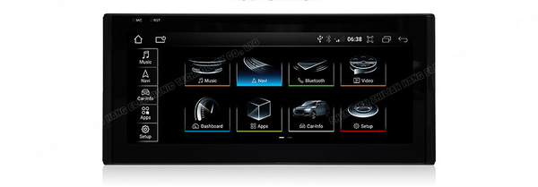 Audi A3 freestanding Android screen 10.25" – product view