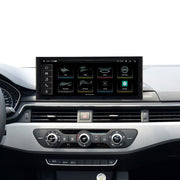 Audi A4/A5 B9 with 12.3-inch Android screen installed — dashboard example