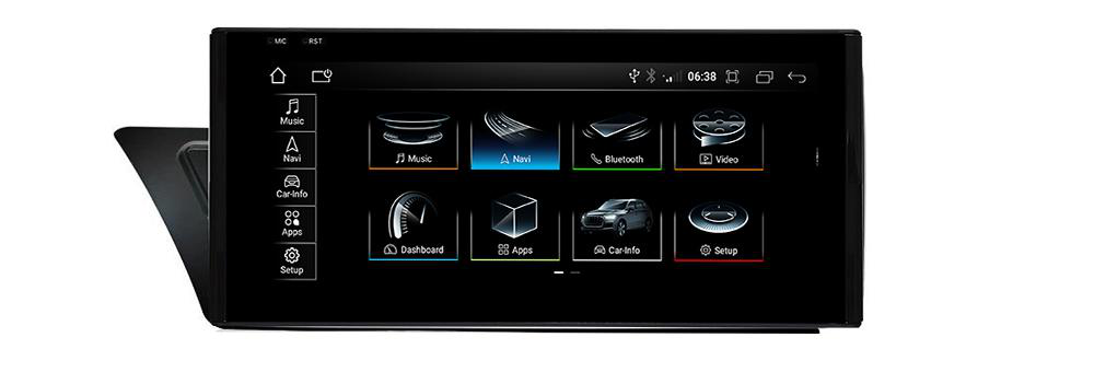 Audi A4 / A5 2009–2016 freestanding Android screen 10.25" – product view