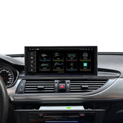 Audi A6 C7 A6L 12.3-inch freestanding Android screen installed in dashboard