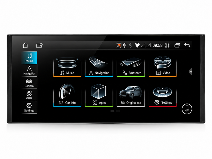 Audi Q2L Android screen – standalone product view