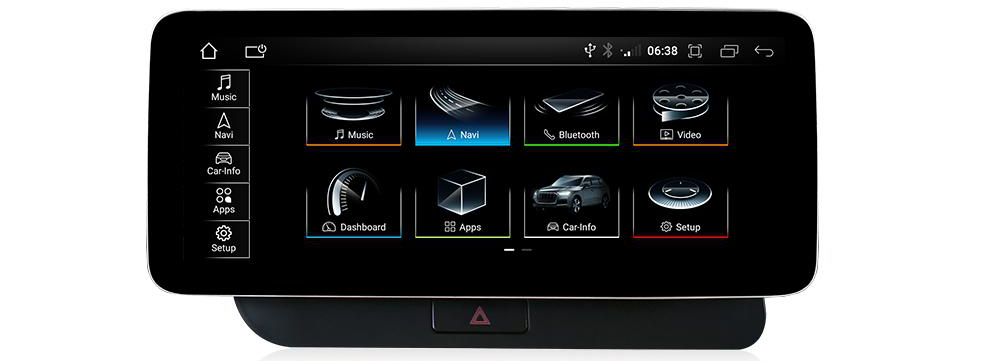Audi Q5 freestanding Android screen 12.3" – product view
