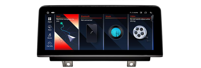 BMW 1 Series 2013–2017 freestanding Android screen 10.25" – product view