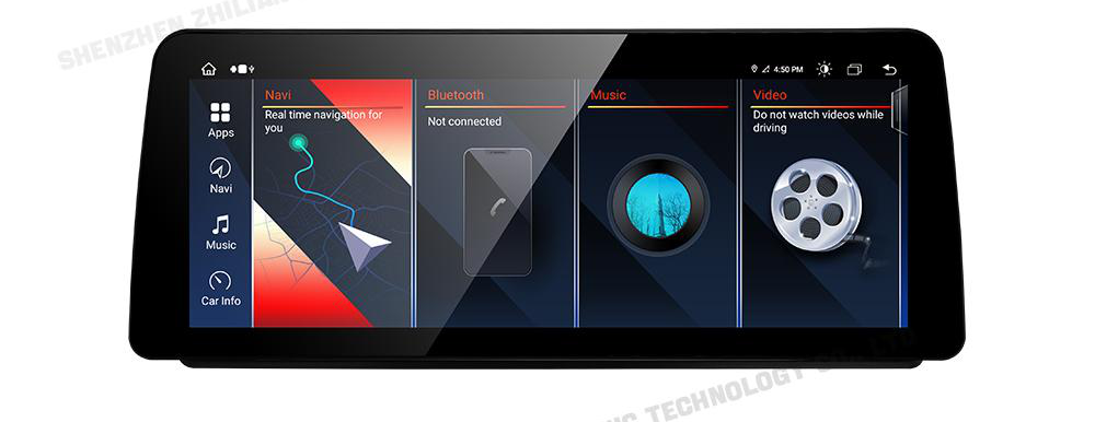 BMW 3 Series E90 freestanding Android screen 12.3" – product view