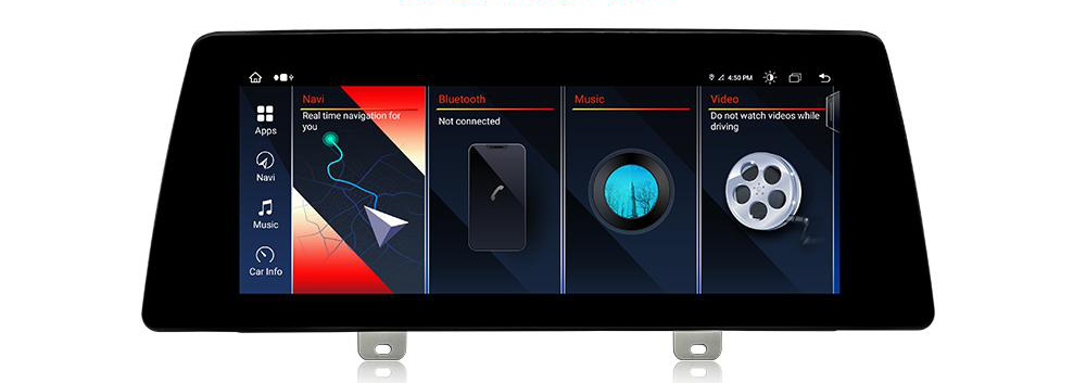 BMW 5 Series freestanding Android screen 10.25" – product view