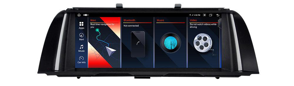 BMW 5 Series F10 / F11 integrated Android screen 10.25" – product view