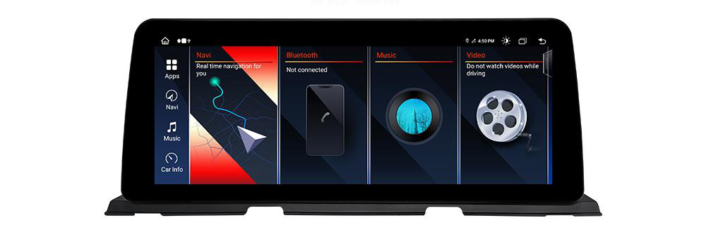 BMW 6 Series freestanding Android screen 12.3" – product view