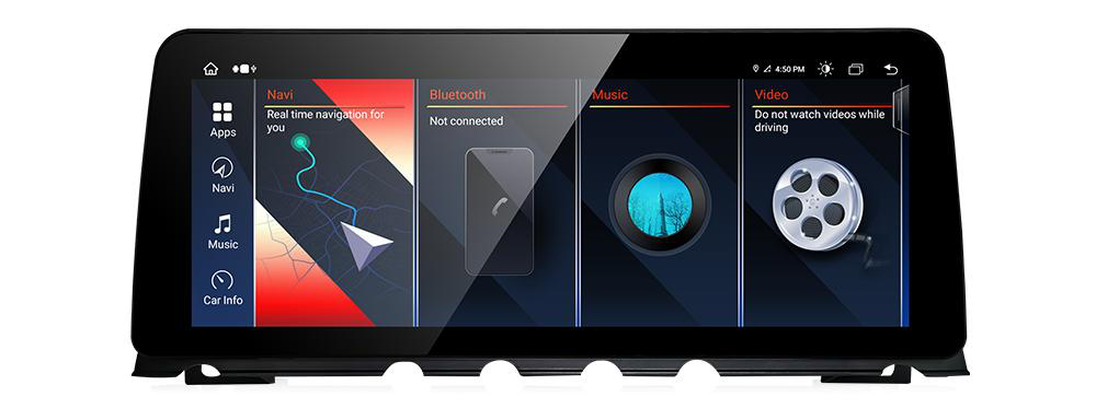 BMW 7 Series F01 / F02 freestanding Android screen 12.3" – product view