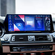 BMW 5 Series F10 F11 15.5-inch Android screen installed in dashboard