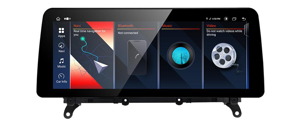 BMW X3 / X4 freestanding Android screen 12.3" – product view