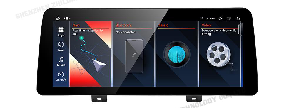 BMW X3 / X4 EVO freestanding Android screen 12.3" – product view
