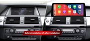 BMW X5 / X6 NBT Freestanding Android Screen – installation view