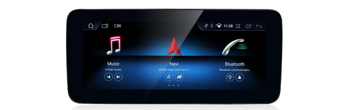 Mercedes-Benz A-Class / CLA / GLA freestanding Android screen 10.25" – product view