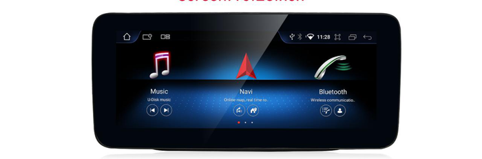Mercedes-Benz B-Class W246 freestanding Android screen 10.25" – product view