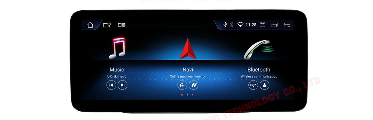 Mercedes-Benz B-Class W246 freestanding Android screen 12.3" – product view