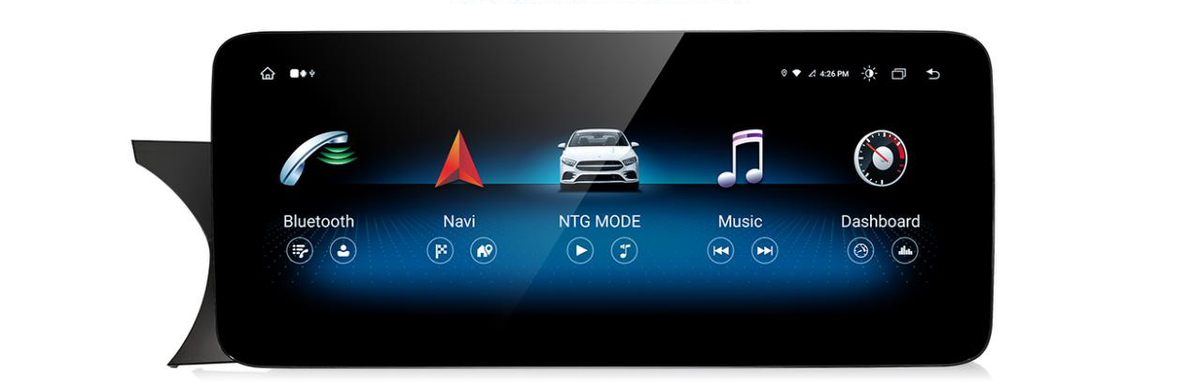 Mercedes-Benz C-Class W204 2011–2014 freestanding Android screen 12.3" – product view