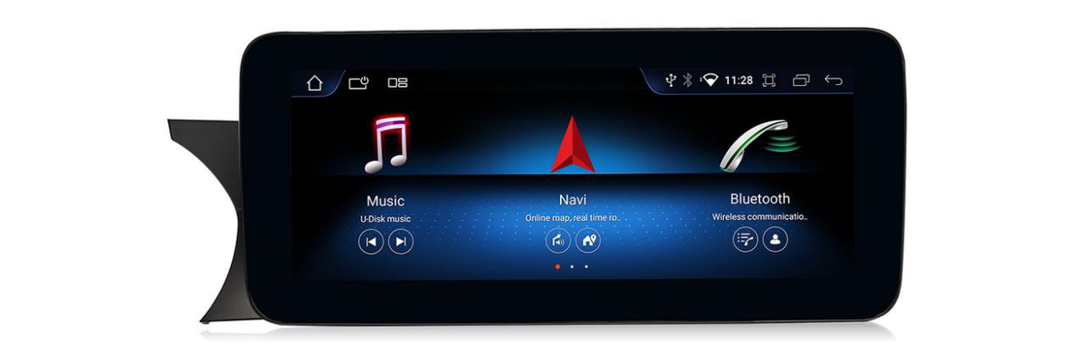 Mercedes-Benz C-Class W204 2011–2014 freestanding Android screen 10.25" – product view