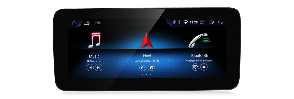 Mercedes-Benz C-Class W205 / GLC freestanding Android screen 10.25" – product view