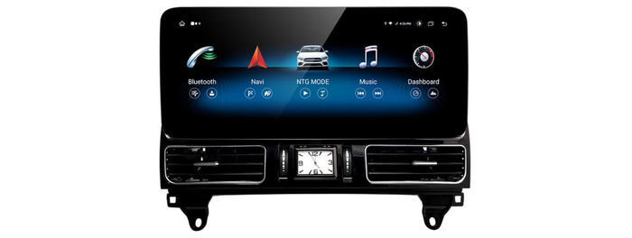 Mercedes-Benz ML / GL freestanding with vent frame Android screen 12.3" – product view