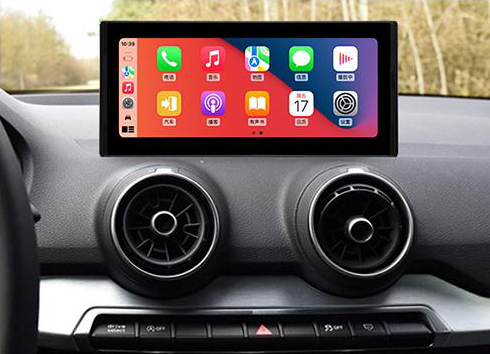 Audi Q2L Android screen installed in dashboard
