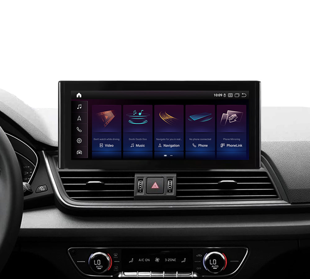 Audi Q5L 12.3-inch Android screen installed in dashboard