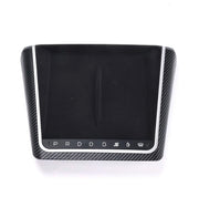 Tesla Center Console Gear Control Panel – carbon finish front view
