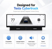 Tesla Cybertruck 10.88 Instrument Display – compatibility and features