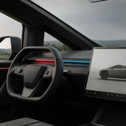 Tesla Cybertruck Smart BSD Ambient Lighting – installed in Cybertruck dashboard