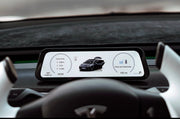 Tesla Digital Instrument Cluster  Plus – vehicle information screen