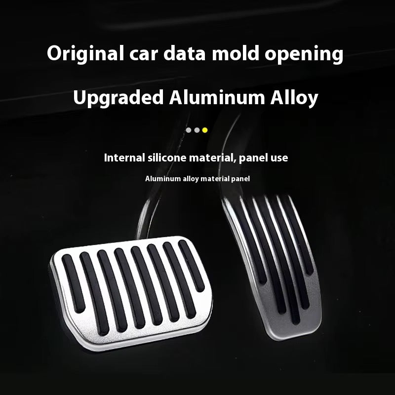Tesla Model 3/Y Aluminium Performance Pedal Set – aluminium and silicone construction