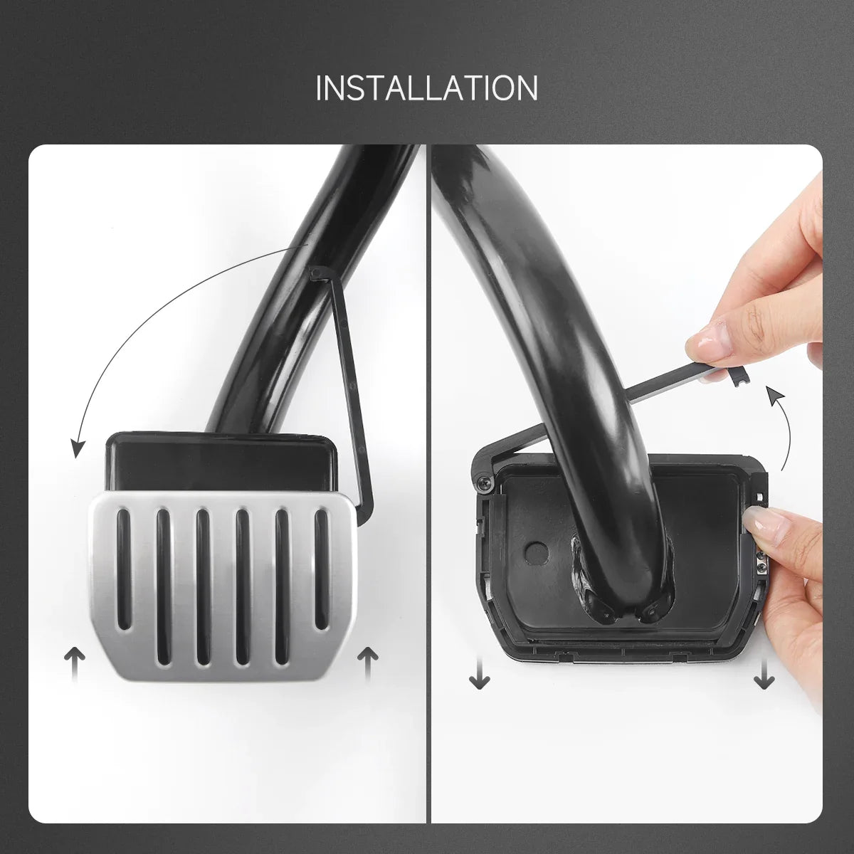 Tesla Model 3/Y Aluminium Performance Pedal Set – installation steps