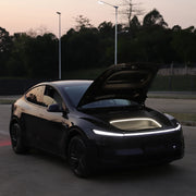 Tesla Model Y Frunk LED Strip – cool white frunk light installed