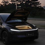 Tesla Model Y Frunk LED Strip – warm white frunk light installed