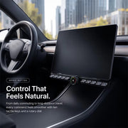 Tesla Multifunction Physical Control Panel – installed under-screen control panel