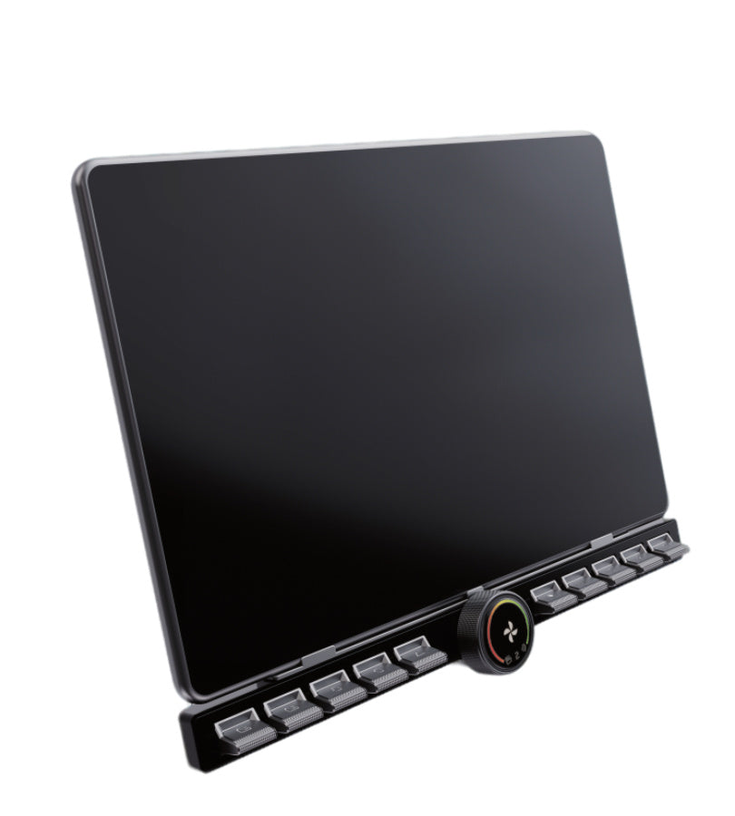 Tesla Multifunction Physical Control Panel – panel mounted under main display