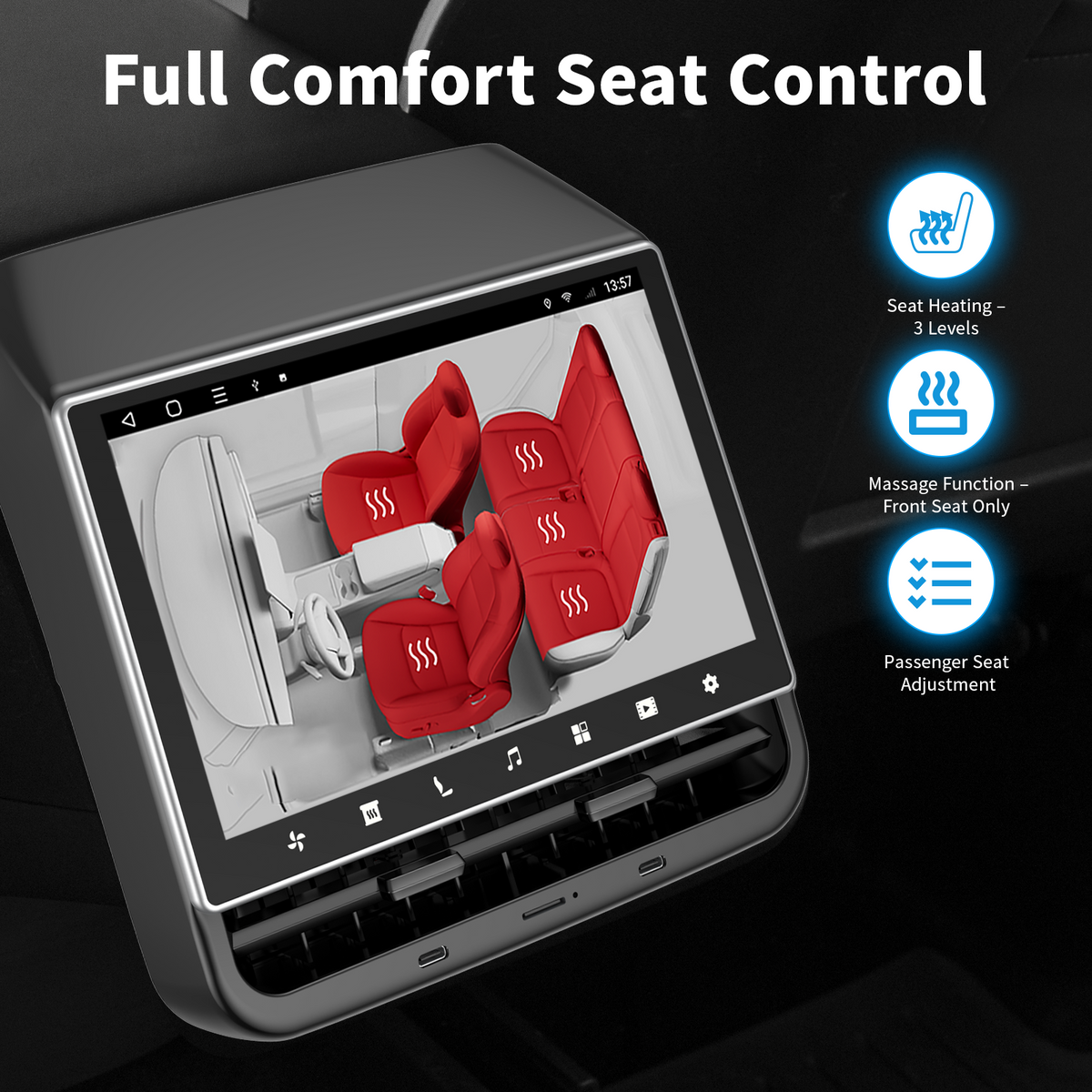Tesla Full Comfort Seat Control