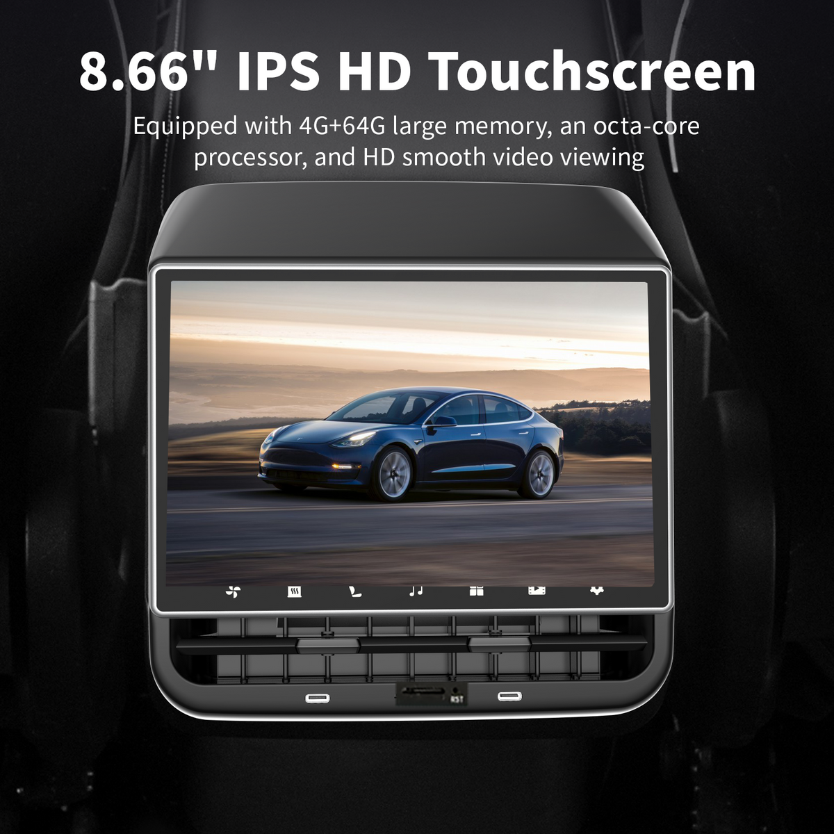 Tesla IPS HD Touchscreen